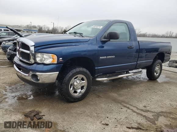 2003 Dodge RAM with VIN 3D7KU26683G765662, listed as a Copart auction lot 44910275 with 140,601 mi miles and Non repairable. Bid and sale history available at DreamBid. Image 1.