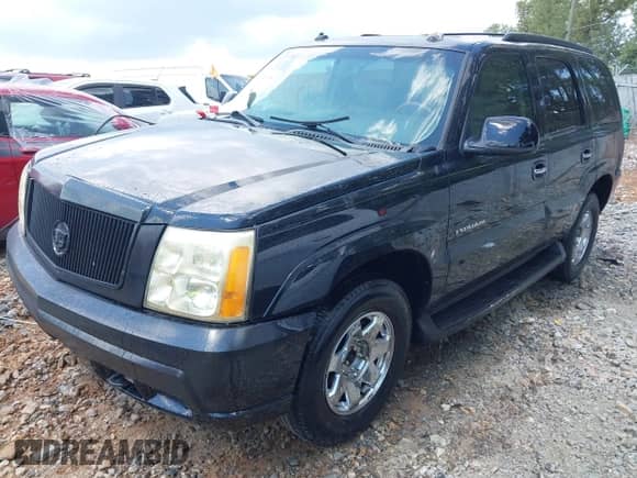 2003 Cadillac Escalade with VIN 1GYEK63NX3R266744, listed as a IAAI auction lot 43132094 with 293,698 mi miles and . Bid and sale history available at DreamBid. Image 2.