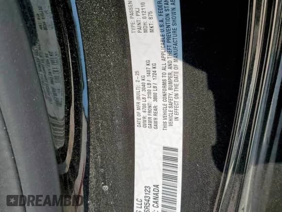 2025 Dodge Charger R/T with VIN 2C3CDBCK1SR543123, listed as a Copart auction lot 69620755 with 25 mi miles and Salvage title. Bid and sale history available at DreamBid. Image 12.