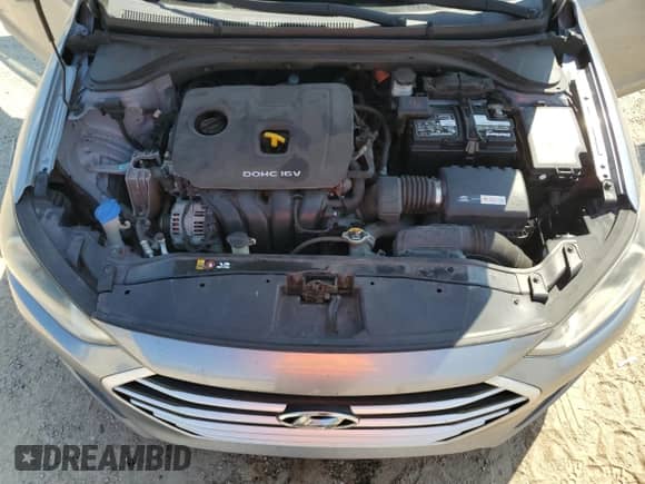 2017 Hyundai Elantra SE with VIN 5NPD84LF8HH013028, listed as a Copart auction lot 69401035 with 115,159 mi miles and Salvage title. Bid and sale history available at DreamBid. Image 11.