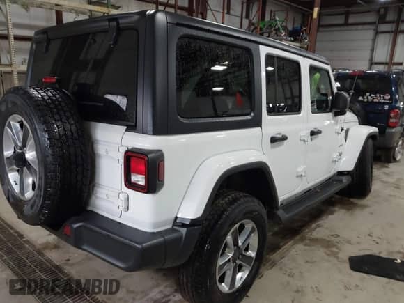 2021 Jeep Wrangler Unlimited Sahara с VIN 1C4HJXEG2MW655357, выставлен на аукционе IAAI как лот 41724695 с пробегом 37 644 миль миль и . История ставок и продаж доступна на DreamBid. Изображение 4.