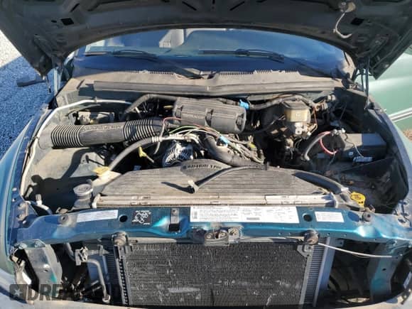 1997 Dodge 2500 with VIN 3B7KF23Z0VG788228, listed as a Copart auction lot 57576595 with 194,415 mi miles and Non repairable. Bid and sale history available at DreamBid. Image 11.