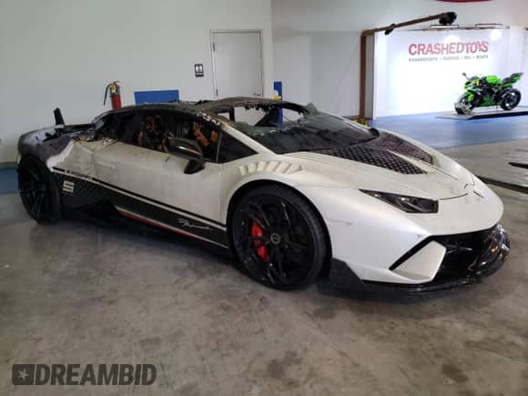2018 Lamborghini Huracan с VIN ZHWUD4ZF8JLA08913, выставлен на аукционе Copart как лот 71146312 с пробегом Не указан миль и На запчасти • Non repairable. История ставок и продаж доступна на DreamBid. Изображение 4.