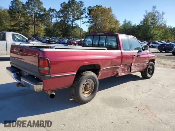 1996 Dodge 2500 with VIN 1B7KC23C0TJ169872, listed as a Copart auction lot 81710244 with 370,696 mi miles and Salvage title. Bid and sale history available at DreamBid. Image 3.