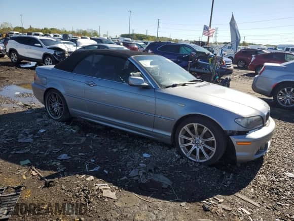2006 BMW 3 Series 330Ci with VIN WBABW53426PZ39036, listed as a Copart auction lot 82346825 with 179,809 mi miles and Clean title. Bid and sale history available at DreamBid. Image 4.