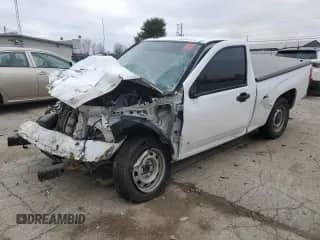 2009 Chevrolet Colorado Work Truck with VIN 1GCCS14EX98145760, listed as a Copart auction lot 82901273 with Not provided miles and Salvage title. Bid and sale history available at DreamBid. Image 1.