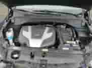 2017 Hyundai Santa Fe Limited Ultimate with VIN KM8SRDHF9HU235110, listed as a Copart auction lot 80547255 with 85,012 mi miles and Salvage title. Bid and sale history available at DreamBid. Image 14.