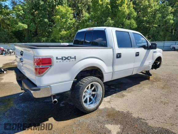 2013 Ford F-150 Lariat with VIN 1FTFW1ET9DKG40123, listed as a Copart auction lot 85496405 with 212,562 mi miles and Salvage title. Bid and sale history available at DreamBid. Image 3.