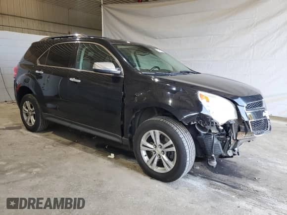 2013 Chevrolet Equinox LTZ with VIN 2GNFLGEK7D6404261, listed as a Copart auction lot 66441665 with 156,155 mi miles and Salvage title. Bid and sale history available at DreamBid. Image 4.