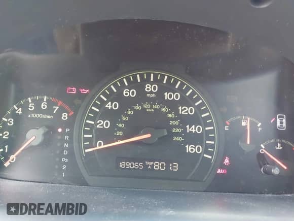 2005 Honda Accord EX-L with VIN 1HGCM56895A173644, listed as a IAAI auction lot 43144561 with 189,065 mi miles and . Bid and sale history available at DreamBid. Image 7.