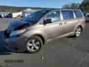 2014 Toyota Sienna L with VIN 5TDZK3DC5ES459617, listed as a Copart auction lot 85784815 with 162,085 mi miles and Salvage title. Bid and sale history available at DreamBid. Image 1.