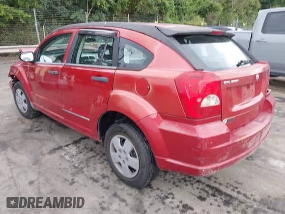 2008 Dodge Caliber SE with VIN 1B3HB28B18D561909, listed as a IAAI auction lot 42957456 with 167,709 mi miles and . Bid and sale history available at DreamBid. Image 3.