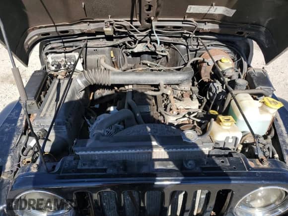 2000 Jeep Wrangler Sport with VIN 1J4FA49S1YP796600, listed as a Copart auction lot 82574545 with 128,340 mi miles and Clean title. Bid and sale history available at DreamBid. Image 12.