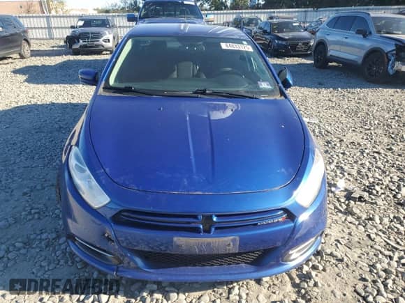 2013 Dodge Dart SXT with VIN 1C3CDFBA8DD152590, listed as a Copart auction lot 84833125 with 89,747 mi miles and Salvage title. Bid and sale history available at DreamBid. Image 5.