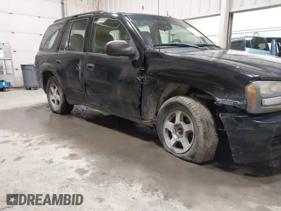 2005 Chevrolet TrailBlazer LS z VIN 1GNDT13S252192522, wystawiony jako IAAI lot #43188129 z przebiegiem 155 013 mil mil oraz . Historia ofert i sprzedaży dostępna na DreamBid. Obrazek 6.