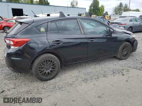 2017 Subaru Impreza with VIN 4S3GTAA69H1712477, listed as a Copart auction lot 72097255 with 80,226 mi miles and Salvage title. Bid and sale history available at DreamBid. Image 3.