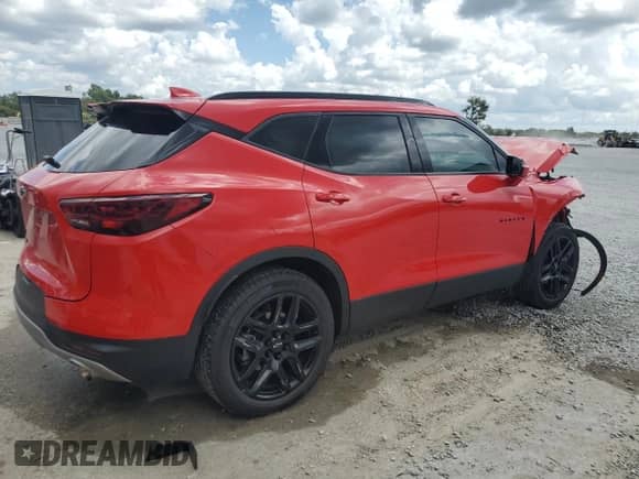 2024 Chevrolet Blazer LT с VIN 3GNKBDRS3RS149241, выставлен на аукционе Copart как лот 67344675 с пробегом 21 511 миль миль и На запчасти • Non repairable. История ставок и продаж доступна на DreamBid. Изображение 3.