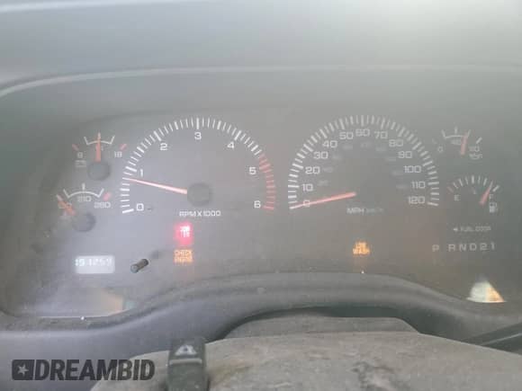 1999 Dodge Durango with VIN 1B4HS28Y4XF529071, listed as a Copart auction lot 52450525 with 191,259 mi miles and Salvage title. Bid and sale history available at DreamBid. Image 9.