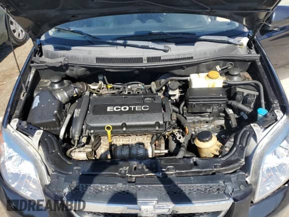 2009 Chevrolet Aveo LS z VIN KL1TD56E79B668243, wystawiony jako Copart lot #73984184 z przebiegiem 120 765 mil mil oraz Nie do naprawy • Non repairable. Historia ofert i sprzedaży dostępna na DreamBid. Obrazek 11.