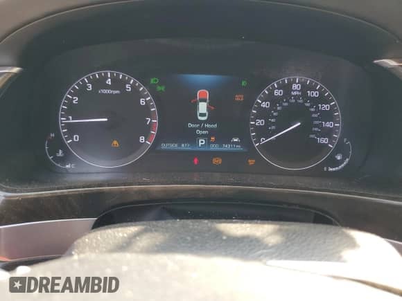 2015 Hyundai Equus Ultimate с VIN KMHGH4JH4FU099857, выставлен на аукционе Copart как лот 72988914 с пробегом 74 311 миль миль и Списание • Salvage title. История ставок и продаж доступна на DreamBid. Изображение 9.