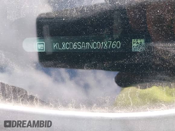 2022 Chevrolet Spark 1LT с VIN KL8CD6SA1NC018760, выставлен на аукционе IAAI как лот 42278011 с пробегом Не указан миль и . История ставок и продаж доступна на DreamBid. Изображение 9.