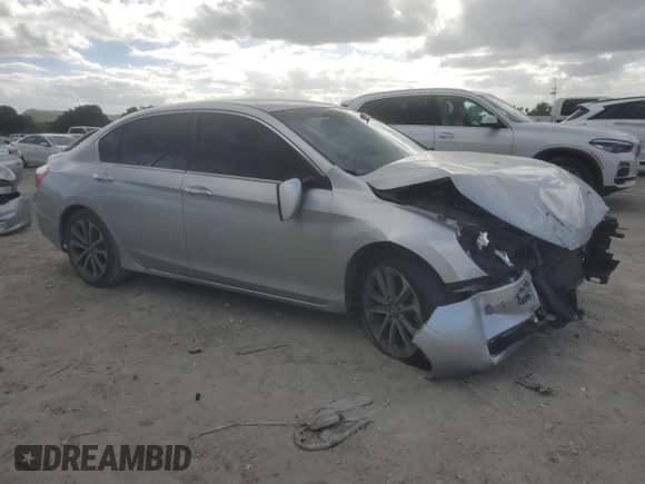 2014 Honda Accord Sport с VIN 1HGCR2F52EA079806, выставлен на аукционе Copart как лот 82593535 с пробегом 128 669 миль миль и Списание • Salvage title. История ставок и продаж доступна на DreamBid. Изображение 4.