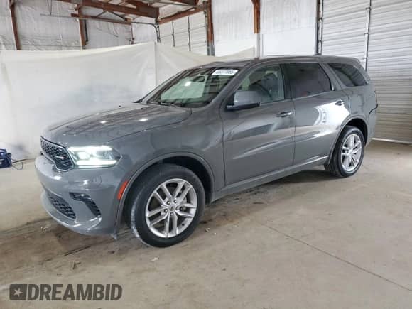 2022 Dodge Durango GT Plus with VIN 1C4RDJDG7NC219357, listed as a Copart auction lot 65377055 with 71,417 mi miles and Salvage title. Bid and sale history available at DreamBid. Image 1.