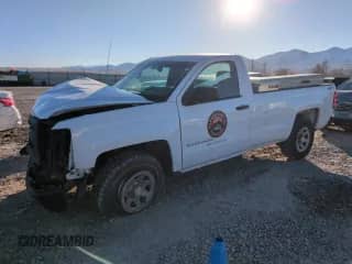 2014 Chevrolet Silverado 1500 Work Truck z VIN 1GCNKPEH2EZ285066, wystawiony jako Copart lot #88340605 z przebiegiem 193 732 mil mil oraz Szkoda całkowita • Salvage title. Historia ofert i sprzedaży dostępna na DreamBid. Obrazek 1.