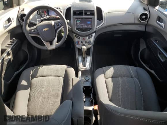 2016 Chevrolet Sonic LT with VIN 1G1JC6SG9G4155828, listed as a Copart auction lot 81158495 with 81,883 mi miles and Salvage title. Bid and sale history available at DreamBid. Image 8.