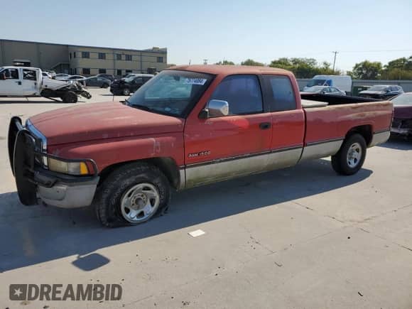 1995 Dodge 1500 with VIN 3B7HC13Z7SM143148, listed as a Copart auction lot 75774084 with 156,482 mi miles and Clean title. Bid and sale history available at DreamBid. Image 1.