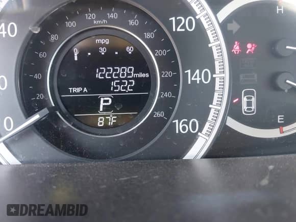 2013 Honda Accord EX-L z VIN 1HGCR2F83DA121697, wystawiony jako IAAI lot #42668606 z przebiegiem 122 289 mil mil oraz . Historia ofert i sprzedaży dostępna na DreamBid. Obrazek 16.