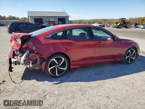 2018 Honda Accord Sport z VIN 1HGCV1F39JA015356, wystawiony jako Copart lot #89719925 z przebiegiem 108 313 mil mil oraz Szkoda całkowita • Salvage title. Historia ofert i sprzedaży dostępna na DreamBid. Obrazek 3.
