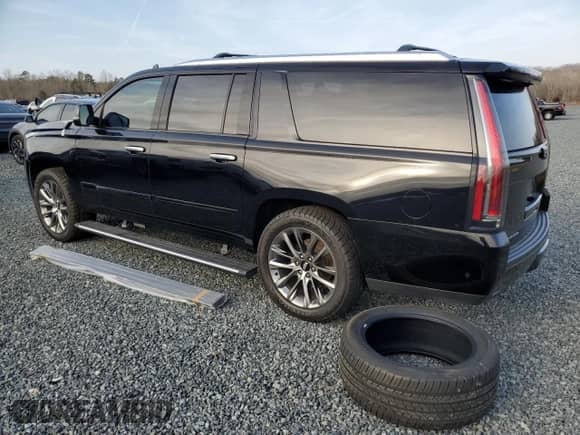 2020 Cadillac Escalade ESV Premium Luxury с VIN 1GYS4JKJ8LR230310, выставлен на аукционе Copart как лот 43597755 с пробегом 56 803 миль миль и Списание • Salvage title. История ставок и продаж доступна на DreamBid. Изображение 2.