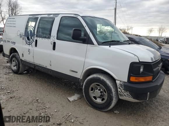 2006 Chevrolet Express Cargo с VIN 1GCHG35V961274658, выставлен на аукционе Copart как лот 47217195 с пробегом 169 354 миль миль и Чистый • Clean title. История ставок и продаж доступна на DreamBid. Изображение 4.