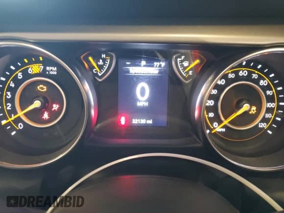 2023 Jeep Wrangler Sport S with VIN 1C4HJXAG9PW677785, listed as a Copart auction lot 70341275 with 32,130 mi miles and Salvage title. Bid and sale history available at DreamBid. Image 9.