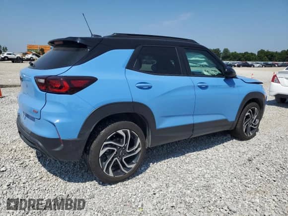 2024 Chevrolet TrailBlazer RS с VIN KL79MTSLXRB031310, выставлен на аукционе Copart как лот 67786195 с пробегом 44 262 миль миль и Списание • Salvage title. История ставок и продаж доступна на DreamBid. Изображение 3.
