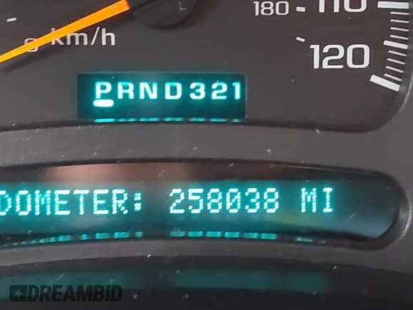 2003 Chevrolet Suburban LS with VIN 3GNEC16T93G214741, listed as a IAAI auction lot 41955843 with 258,038 mi miles and . Bid and sale history available at DreamBid. Image 15.