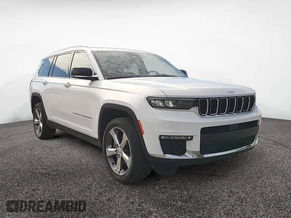 2022 Jeep Grand Cherokee Limited с VIN 1C4RJJBG3N8567459, выставлен на аукционе Copart как лот 90531155 с пробегом 70 094 миль миль и Чистый • Clean title. История ставок и продаж доступна на DreamBid. Изображение 1.