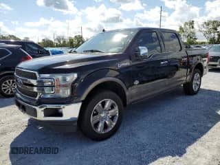 2020 Ford F-150 XL with VIN 1FTEW1C40LFC53975, listed as a Copart auction lot 69505545 with 90,755 mi miles and Salvage title. Bid and sale history available at DreamBid. Image 1.