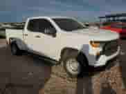 2024 Chevrolet Silverado 1500 Work Truck with VIN 1GCRAAEK1RZ339203, listed as a Copart auction lot 78446224 with 5,163 mi miles and Salvage title. Bid and sale history available at DreamBid. Image 4.