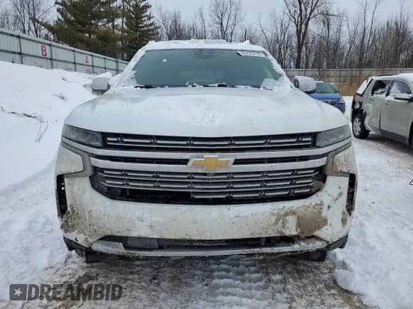 2023 Chevrolet Tahoe Premier with VIN 1GNSKSKD8PR246175, listed as a Copart auction lot 45725735 with 54,988 mi miles and Clean title. Bid and sale history available at DreamBid. Image 5.