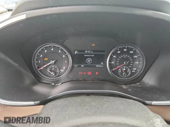 2023 Hyundai Santa Fe SEL с VIN 5NMS24AJ3PH561661, выставлен на аукционе Copart как лот 84554045 с пробегом 28 536 миль миль и Списание • Salvage title. История ставок и продаж доступна на DreamBid. Изображение 9.