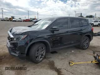 2022 Honda Passport EX-L с VIN 5FNYF8H52NB007007, выставлен на аукционе Copart как лот 81477285 с пробегом 53 333 миль миль и Списание • Salvage title. История ставок и продаж доступна на DreamBid. Изображение 1.