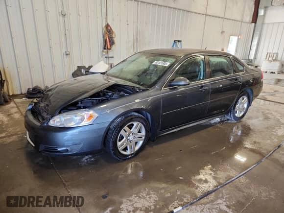 2011 Chevrolet Impala LT Retail с VIN 2G1WB5EK6B1255070, выставлен на аукционе Copart как лот 80101605 с пробегом Не указан миль и Списание • Salvage title. История ставок и продаж доступна на DreamBid. Изображение 1.