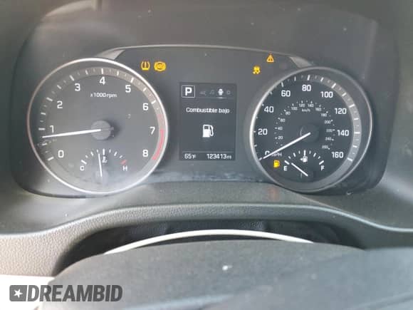 2018 Hyundai Elantra SEL with VIN 5NPD84LF6JH384033, listed as a Copart auction lot 86315195 with 123,413 mi miles and Salvage title. Bid and sale history available at DreamBid. Image 9.