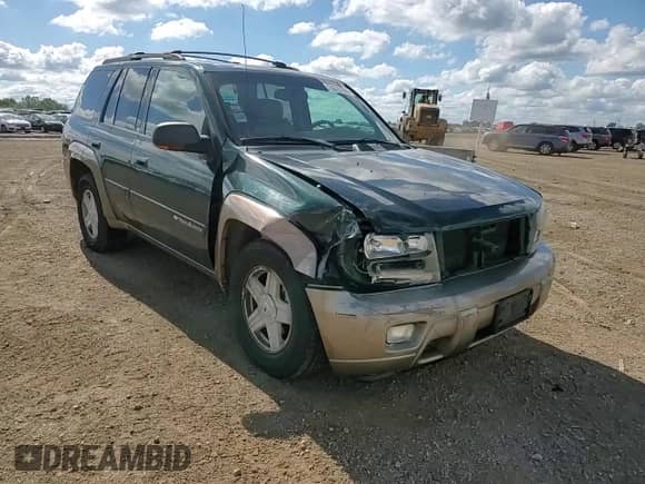 2002 Chevrolet TrailBlazer LTZ with VIN 1GNDT13S722399189, listed as a Copart auction lot 70020095 with 243,510 mi miles and Salvage title. Bid and sale history available at DreamBid. Image 13.