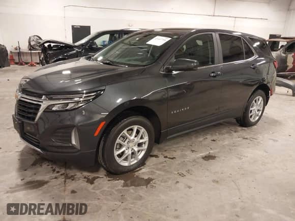 2023 Chevrolet Equinox LT with VIN 3GNAXUEGXPS118290, listed as a IAAI auction lot 43447706 with 15,331 mi miles and . Bid and sale history available at DreamBid. Image 19.