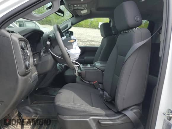 2023 Chevrolet Silverado 2500HD Work Truck with VIN 1GC5YLE74PF246448, listed as a Copart auction lot 52330234 with 4,112 mi miles and Salvage title. Bid and sale history available at DreamBid. Image 7.