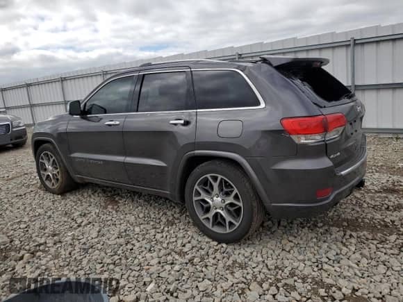 2020 Jeep Grand Cherokee High Altitude z VIN 1C4RJFCG7LC401905, wystawiony jako Copart lot #62821785 z przebiegiem 94 338 mil mil oraz Szkoda całkowita • Salvage title. Historia ofert i sprzedaży dostępna na DreamBid. Obrazek 2.