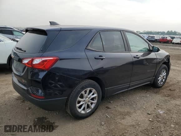 2020 Chevrolet Equinox LS with VIN 3GNAXHEV0LS554128, listed as a Copart auction lot 67210615 with 210,629 mi miles and Salvage title. Bid and sale history available at DreamBid. Image 3.